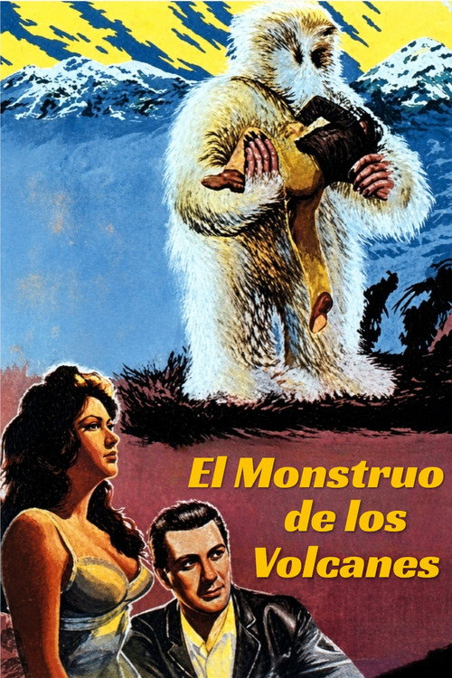 El monstruo de los volcanes — постер