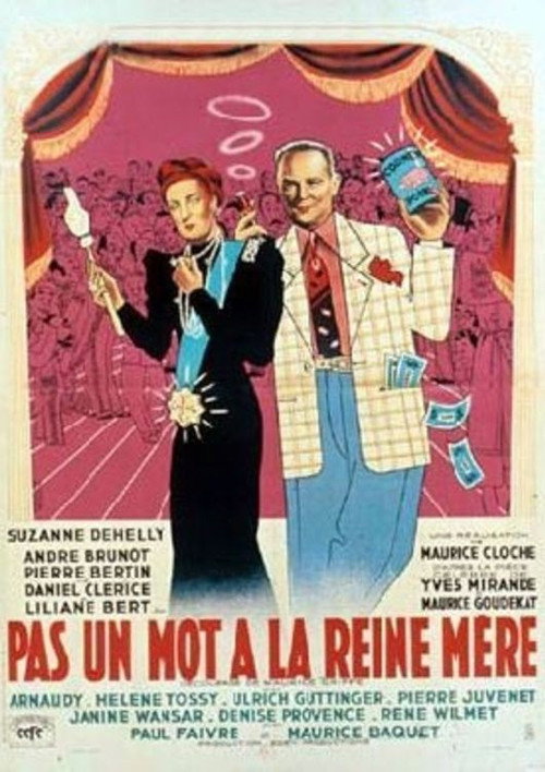 Pas un mot à la reine mère — постер