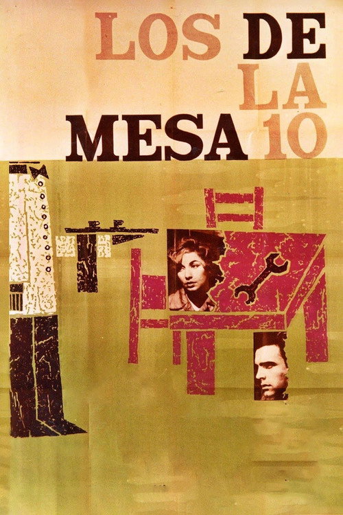 Los de la mesa 10 — постер