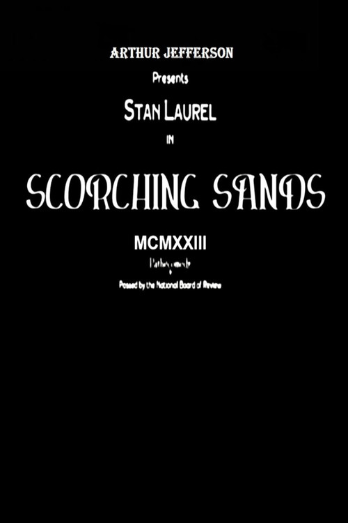 Scorching Sands — постер