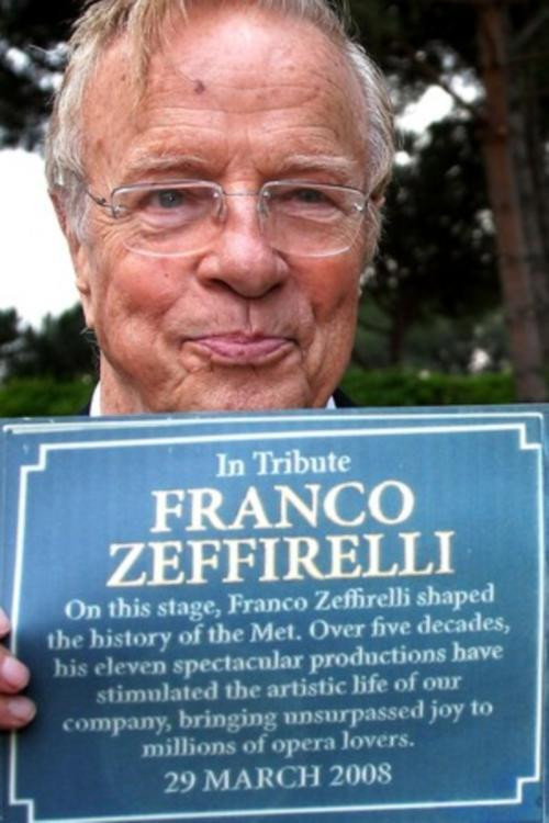 Franco Zeffirelli: Directing from Life — постер