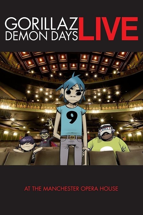 Gorillaz - Demon Days Live at the Manchester Opera House — постер