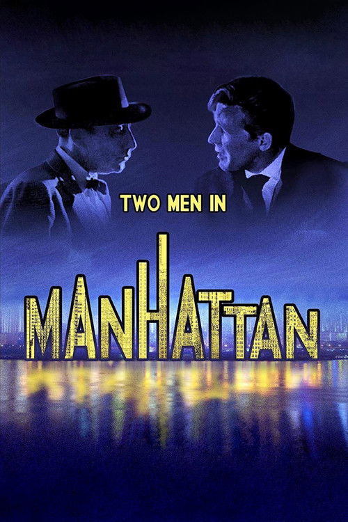 Two Men in Manhattan — постер