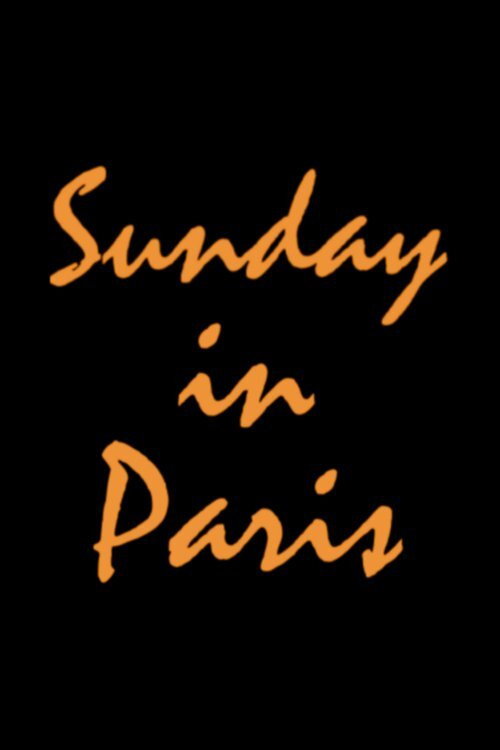 Sunday in Paris — постер