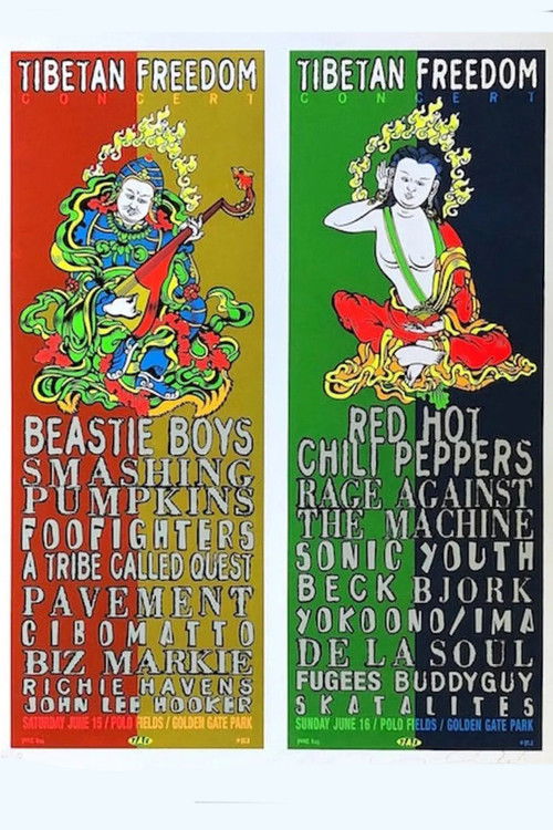 Rage Against the Machine: Tibetan Freedom Concert 1996 — постер