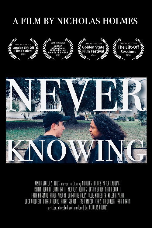 Never Knowing — постер