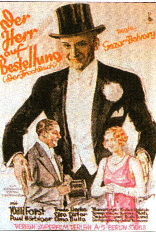 Der Herr auf Bestellung — постер