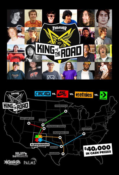 Thrasher - King of the Road 2010 — постер