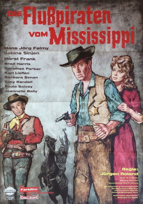 Die Flußpiraten vom Mississippi — постер