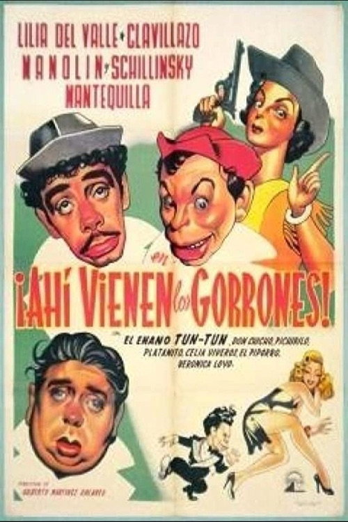 Ahí vienen los gorrones — постер