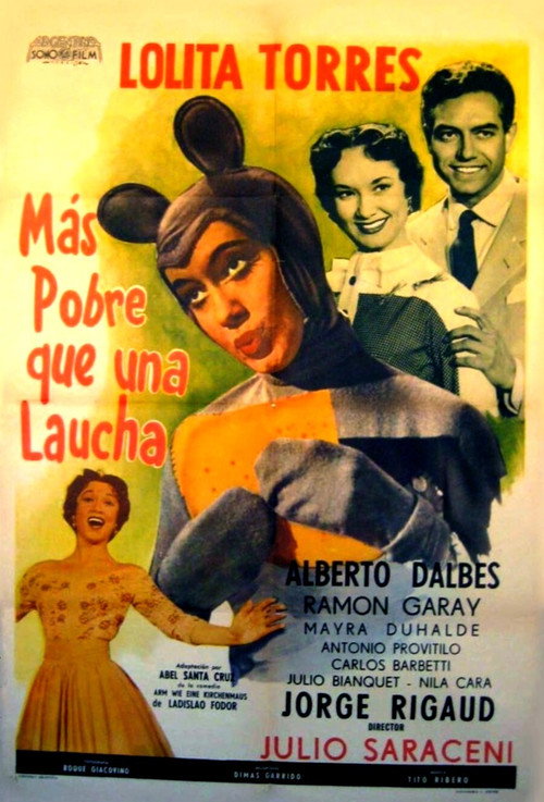 Más pobre que una laucha — постер