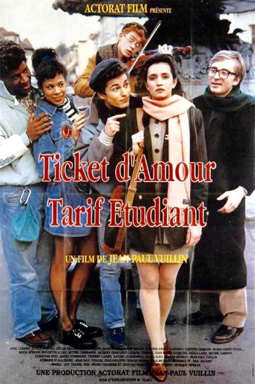 Ticket d'amour, tarif étudiant — постер