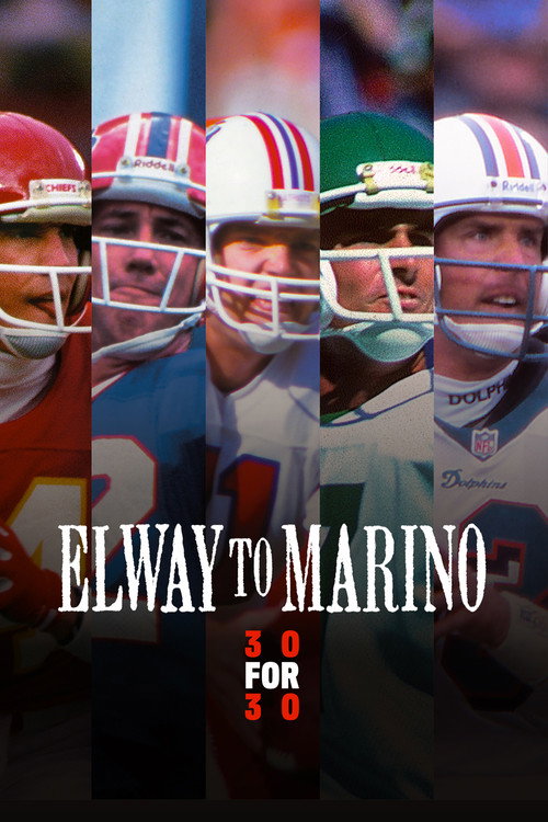 Elway To Marino — постер