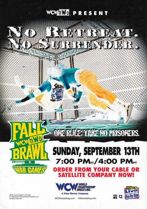 WCW Fall Brawl 1998 — постер