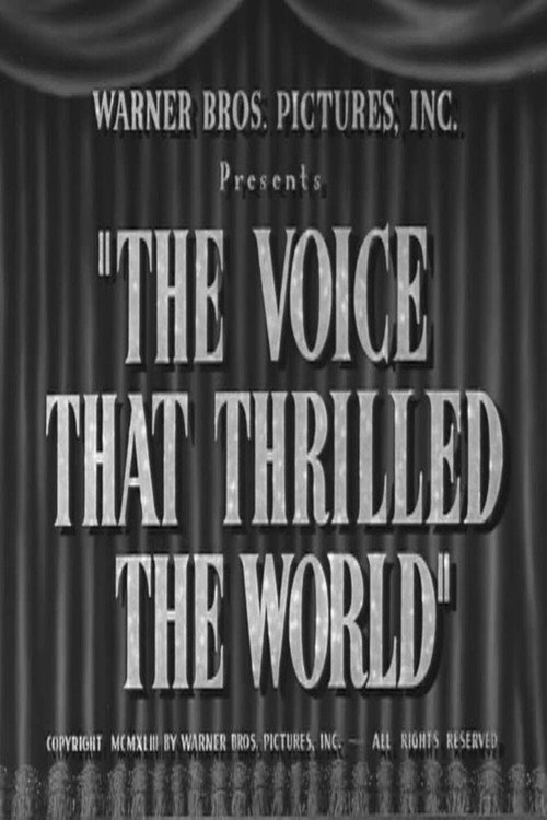 The Voice That Thrilled the World — постер