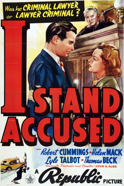 I Stand Accused — постер