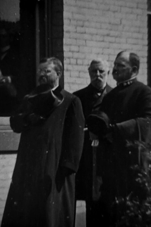 President Roosevelt at the Canton Station — постер