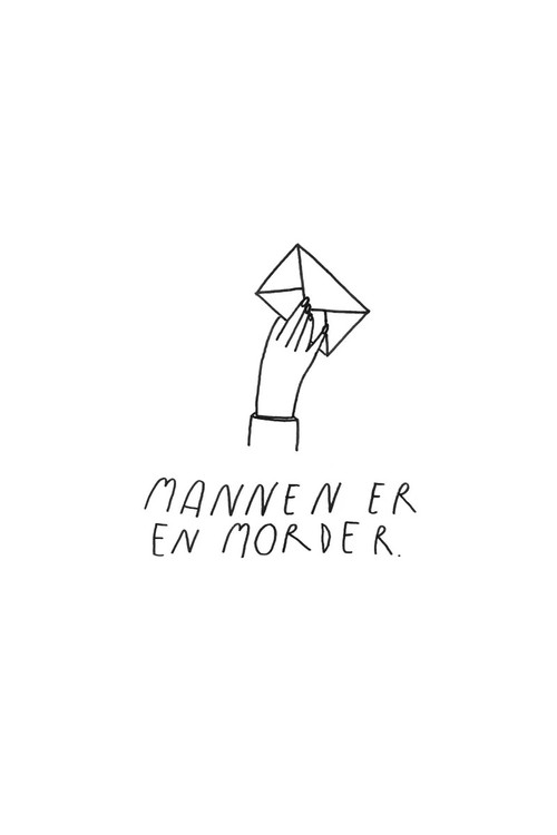 Mannen er en morder — постер