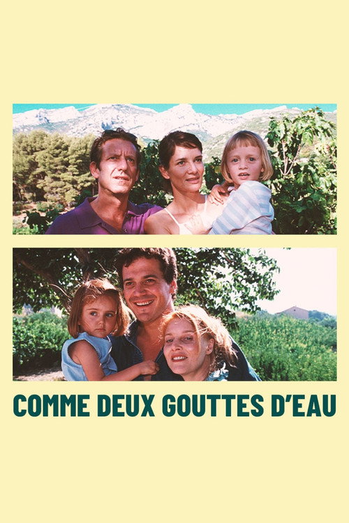 Comme deux gouttes d'eau — постер