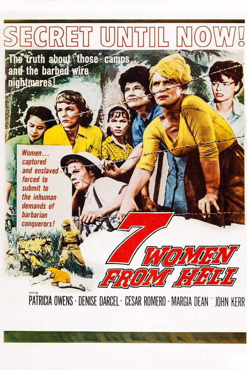 Seven Women from Hell — постер