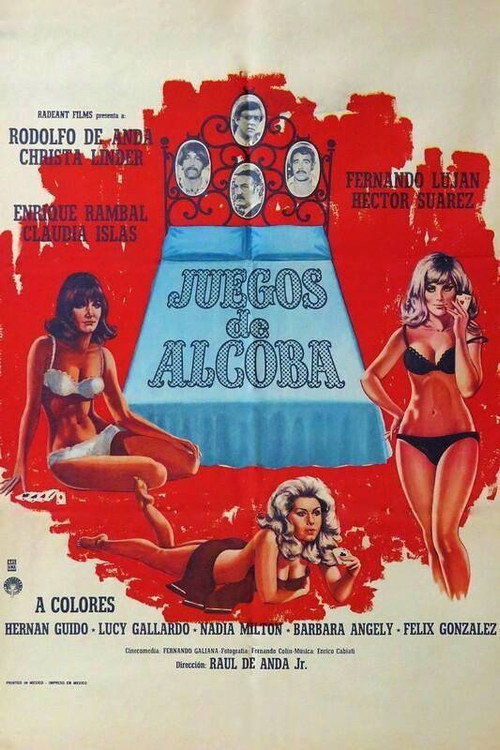 Juegos de alcoba — постер