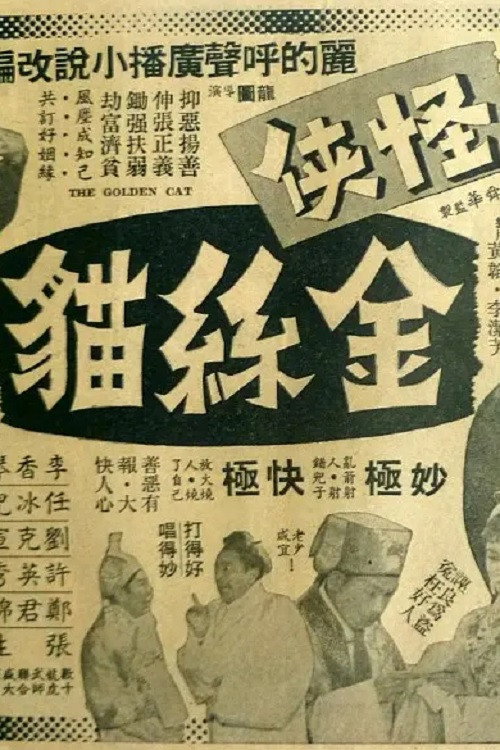 怪俠金絲貓 — постер