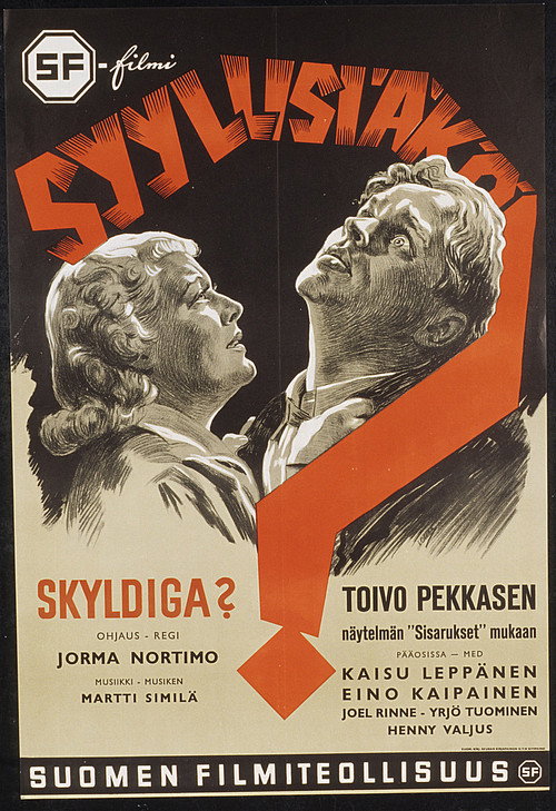 Syyllisiäkö? — постер