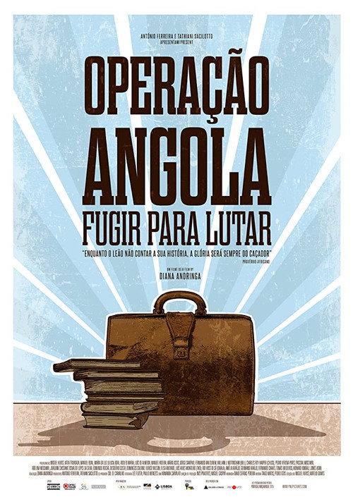 Operação Angola: Fugir para lutar — постер