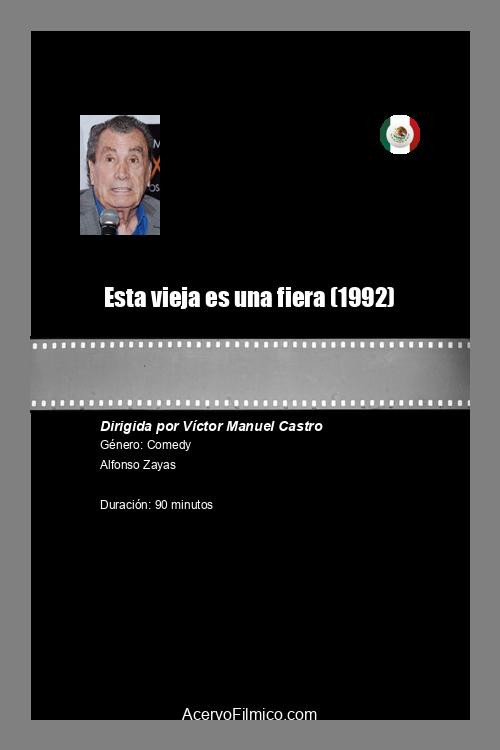 Esta vieja es una fiera — постер