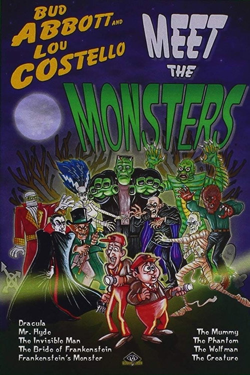 Abbott and Costello Meet the Monsters! — постер