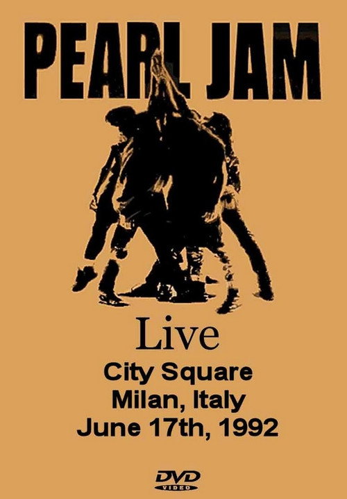 Pearl Jam:  Live In Milan '92 — постер