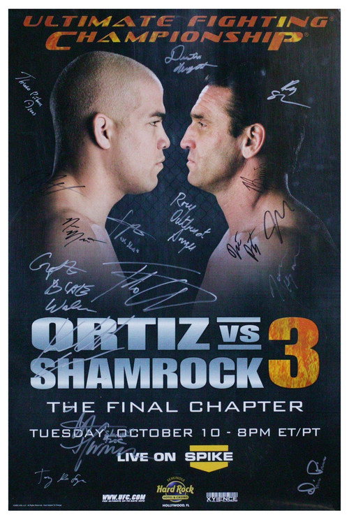 UFC Fight Night 6.5: Ortiz vs. Shamrock 3 — постер