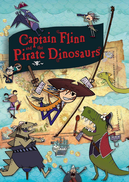 Captain Flinn and the Pirate Dinosaurs — постер