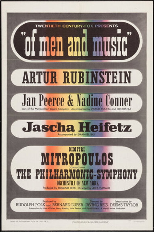 Of Men and Music — постер