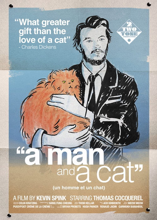 Un Homme et un Chat — постер