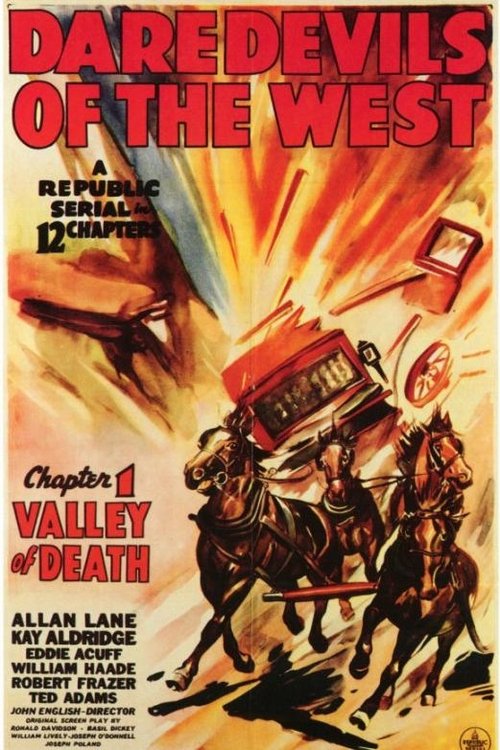 Daredevils of the West — постер