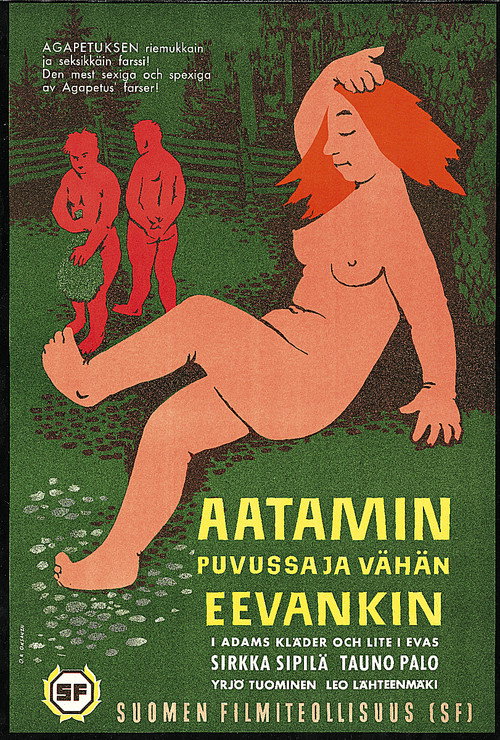 Aatamin puvussa – ja vähän Eevankin… — постер