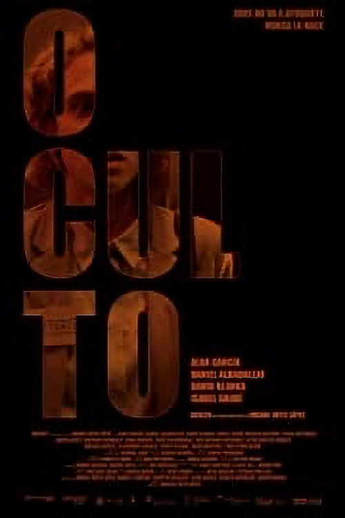 Occulto — постер