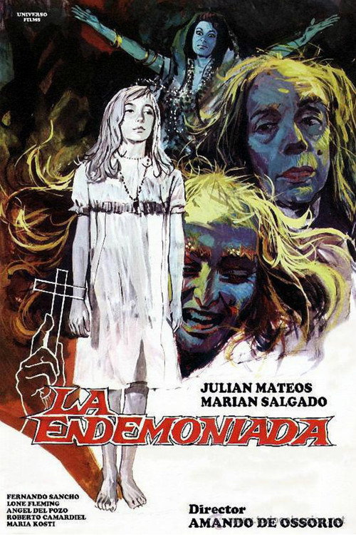 La endemoniada — постер