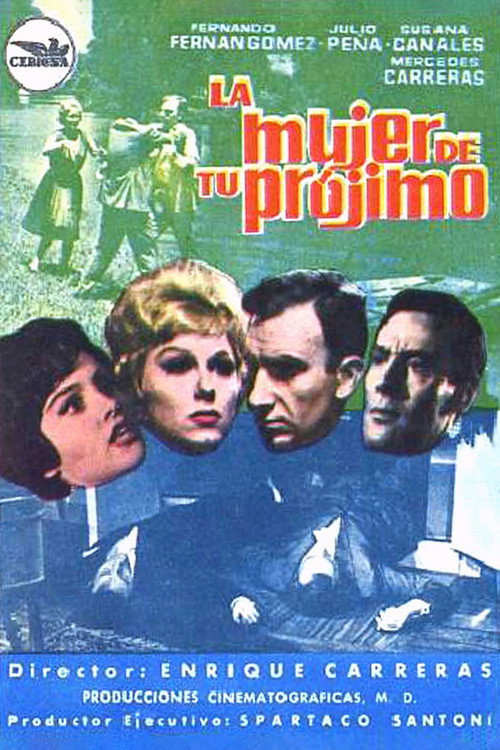 El noveno mandamiento — постер