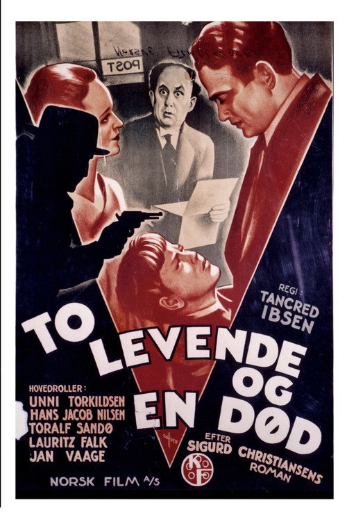 To levende og en død — постер