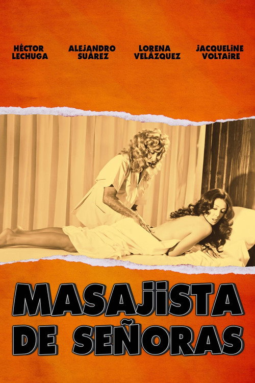 Masajista de señoras — постер