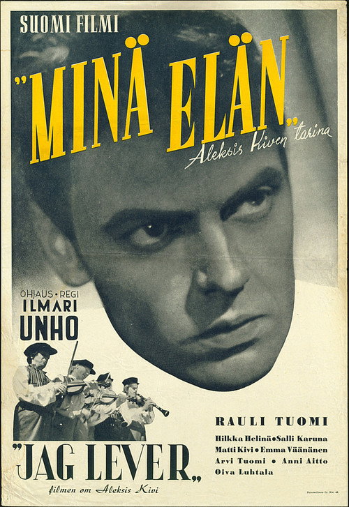 "Minä elän" — постер
