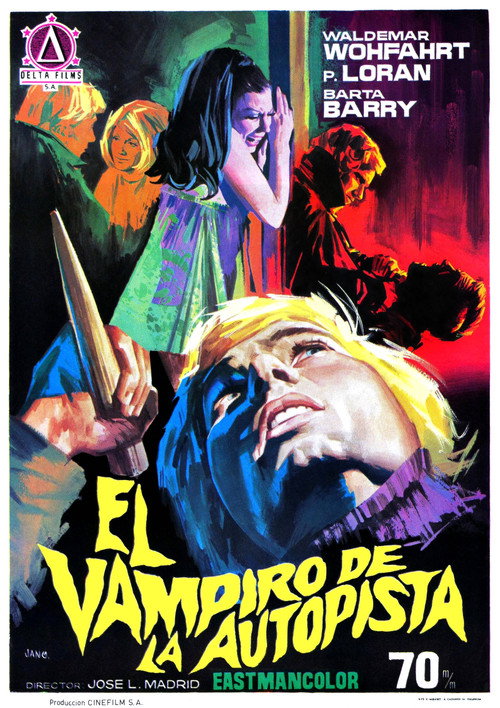 El vampiro de la autopista — постер
