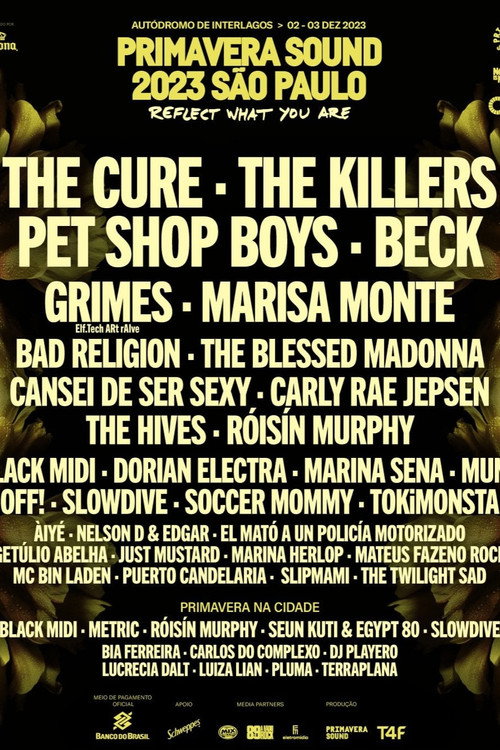 The Killers Live in São Paulo Brazil 2023 — постер