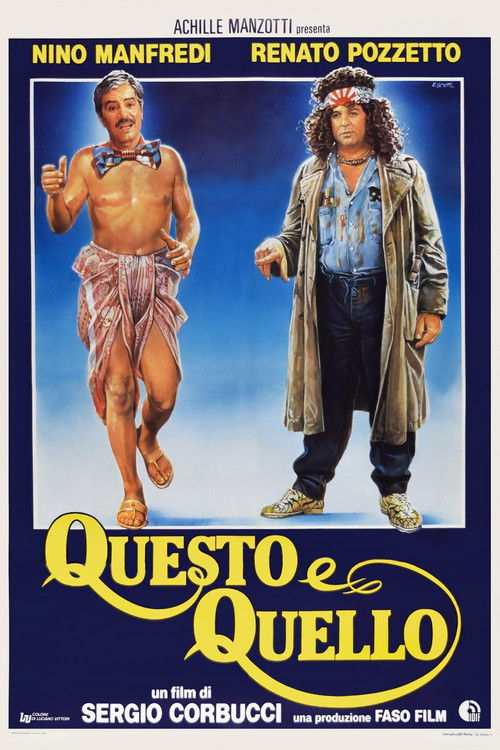 Questo e quello — постер