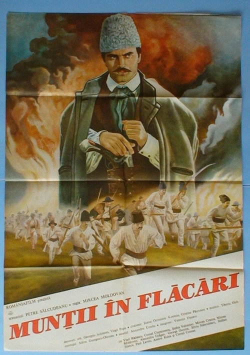 Munții în flăcări — постер