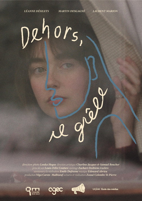 Dehors, il grèle — постер
