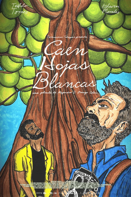 Caen Hojas Blancas — постер
