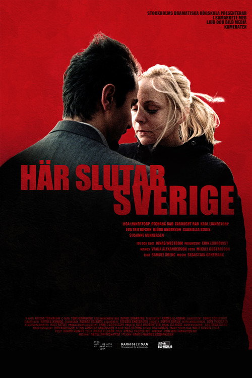 Här slutar Sverige — постер